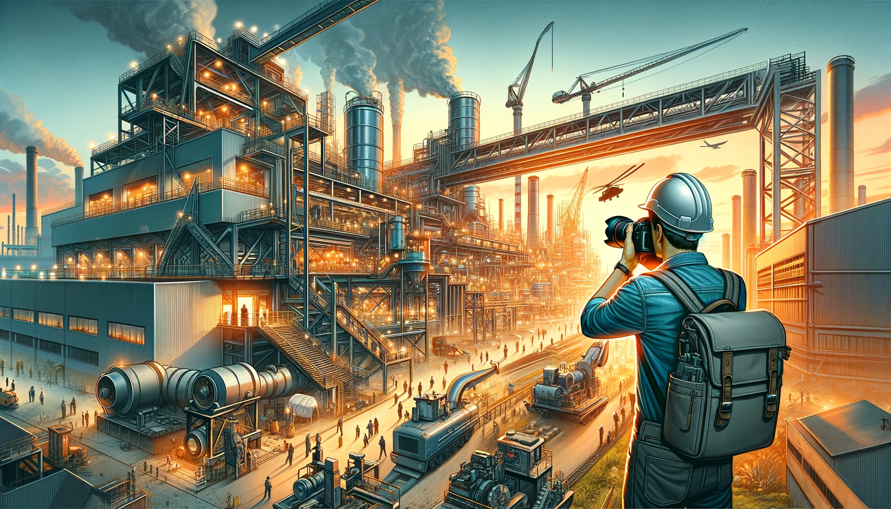Industrial photographer