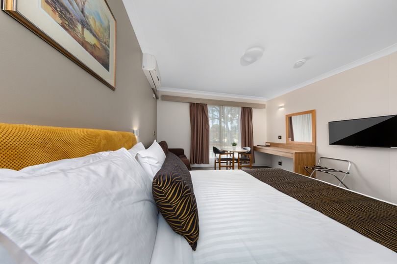 Boutique motel room