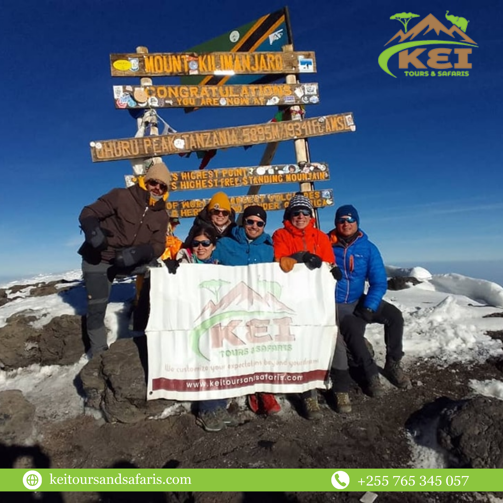 Kilimanjaro mountain climbing package