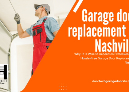 Garage door replacement in Nashville
