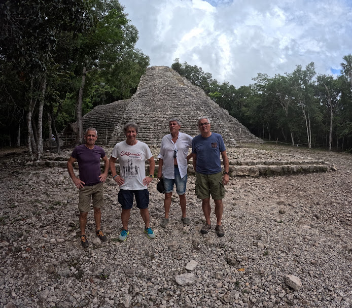 Ek Balam to guests during an exclusive private tour.