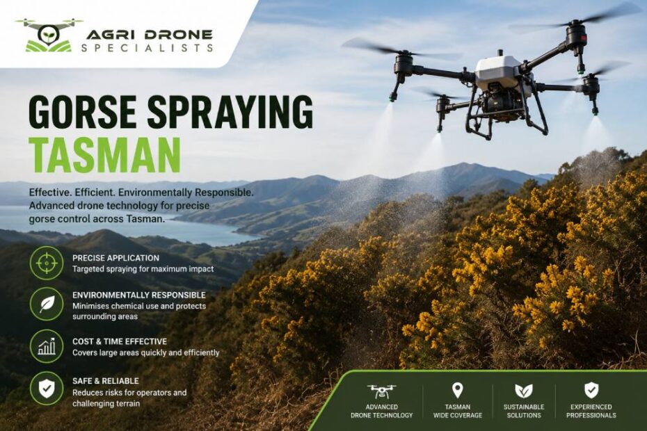 Transforming Weed Control in Tasman Through Precision Drone Spraying